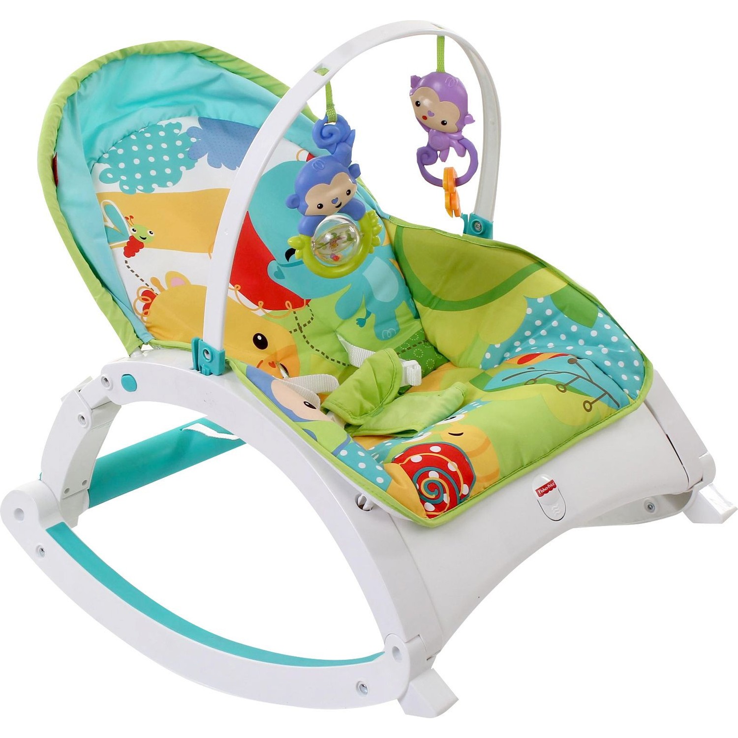 FisherPrice Yağmur Ormanı Portatif Anakucağı ve Sallanan