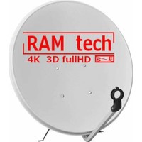 Ramtech 90 Cm Çanak Anten ve Montaj Ayağı