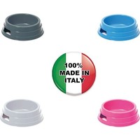 Georplast ''SIMPLE'' Tekli Yuvarlak Mama ve Su Kabı Ø 20 x 7,5 h - 1,2 lt.