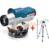 Bosch GOL 32 D + BT 160 Tripod + GR 500 Mira Optik Hizalama/Optik Nivo (Ölçüm Birimi : Derece)