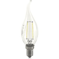 Osakalight 3W-30watt Flamanlı Kıvrık Led Buji Ampul - Beyaz