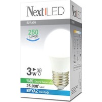 NextLED (Next&NextStar) E27 3W Beyaz Led Ampul