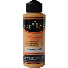 Cadence Premium Akrilik Boya 120ml 1750 Oksit Sarı