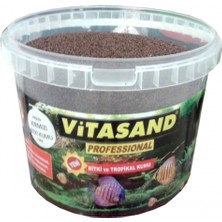 Vitasand Pro-92 Yıkanmış Akvaryum Bitki Kumu Kızıl 20kg