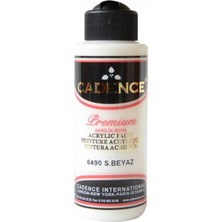 Cadence Premium Akrilik Boya 120ml 6490 S. Beyaz