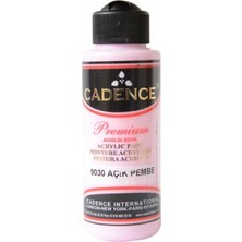 Cadence Premium Akrilik Boya 120ml 9030 Açık Pembe