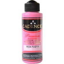 Cadence Premium Akrilik Boya 120ml 9034 Fuşya