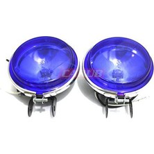 Carub Sis Lambası 12V 9Cm Oben Yuv Metal Siy Mavi