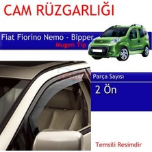 Carub Fiat Fiorino Nemo-Bipper Mugen Cam Rüzgarlığı