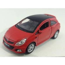 Welly 1:36 Opel Corsa Metal Araba Kırmızı