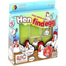Blueway Hen Find Egg - Tavuklar Yumurtalarını Arıyor Çocuk Zeka Oyunu