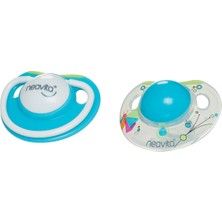 Neavita Ortodontik Gündüz Ve Gece Emziği 2'Li (0 Ay+) Turkuaz