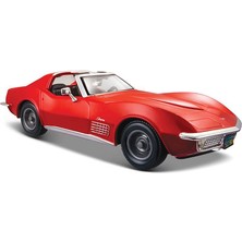 Maisto Chevrolet Corvette 1970 1:24 Model Araba S/E Kırmızı