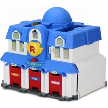 Robocar Poli Ana Merkez Transformers Oyun Seti