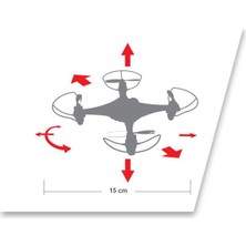 Silverlit Spy Drone II Quadcopter 2.4G - 4CH Kameralı