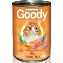 Goody Tavuklu Kedi Konservesi 24x415 Gr