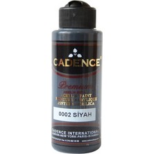 Cadence Siyah Akrilik Boya 120 Ml