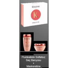 Kerastase Discipline Saç Banyasu 250ml Saç Maskesi 200ml