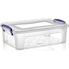 Ensa Clear Box Kilitli Saklama Kabı 6 Lt