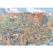 Ravensburger 1000P Puzzle Amsterdam Karikatür-191925