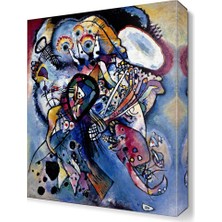 Dekor Sevgisi Wassily Kandinsky3 Canvas Tablo  45x30 cm