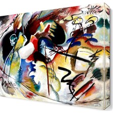 Dekor Sevgisi Wassily Kandinsky4 Canvas Tablo  30x30 cm
