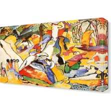 Dekor Sevgisi Vasily Kandinsky Sketch for Composition Tablo  45x30 cm