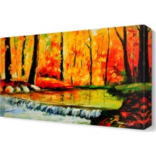 Dekor Sevgisi Zihnimdeki Huzur Canvas Tablo  45x30 cm