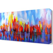 Dekor Sevgisi Desen Canvas Tablo  45x30 cm