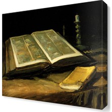 Dekor Sevgisi Kitap Canvas Tablo  30x30 cm