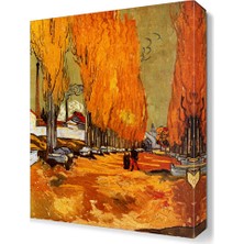 Dekor Sevgisi Büyük Ağaçlar Canvas Tablo  45x30 cm