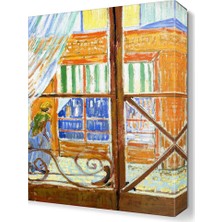 Dekor Sevgisi Pencere2 Canvas Tablo  45x30 cm