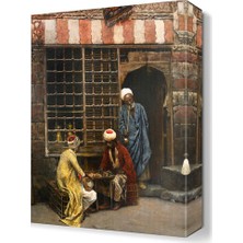 Dekor Sevgisi Edwin Lord Weeks Tavla Canvas Tablo  45x30 cm