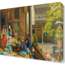 Dekor Sevgisi Lewis Midday Canvas Tablo  30x30 cm