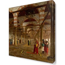 Dekor Sevgisi Namaz Vakti Canvas Tablo  45x30 cm