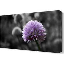 Dekor Sevgisi Mor Çiçek9 Tablosu 45x30 cm