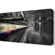 Dekor Sevgisi Hızlı Tren Tablosu 45x30 cm