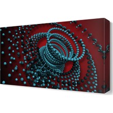 Dekor Sevgisi Dekoratif Toplar Tablosu 45x30 cm
