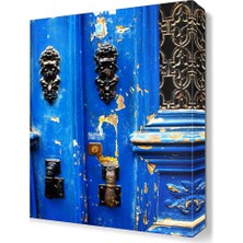 Dekor Sevgisi Eski Kapı Tablosu 45x30 cm