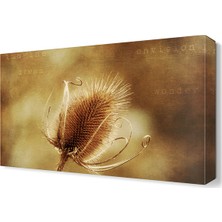 Dekor Sevgisi Dekoratif Çiçek2 Tablosu 45x30 cm