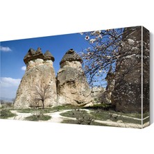 Dekor Sevgisi Kapadokya Peri Bacaları Canvas Tablo  45x30 cm