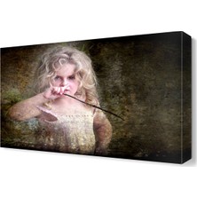 Dekor Sevgisi Sarışın Kız Tablosu 45x30 cm