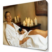 Dekor Sevgisi Spa Women Tablosu 30x30 cm