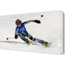 Dekor Sevgisi Kayak Tablosu 45x30 cm