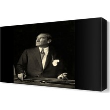 Dekor Sevgisi Atatürk3 Tablosu 45x30 cm