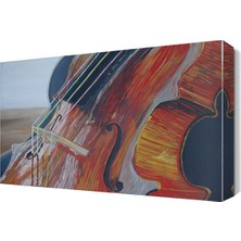 Dekor Sevgisi Çello Canvas Tablo  45x30 cm