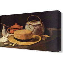 Dekor Sevgisi Şapka Tablosu 45x30 cm