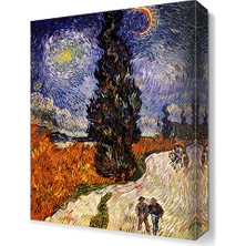 Dekor Sevgisi Büyük Ağaç ve İnsanlar Tablosu 45x30 cm