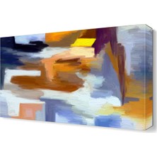 Dekor Sevgisi Elele Tutuşanlar Tablosu 45x30 cm