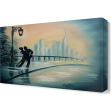 Dekor Sevgisi Sokak Dansı Tablosu 45x30 cm